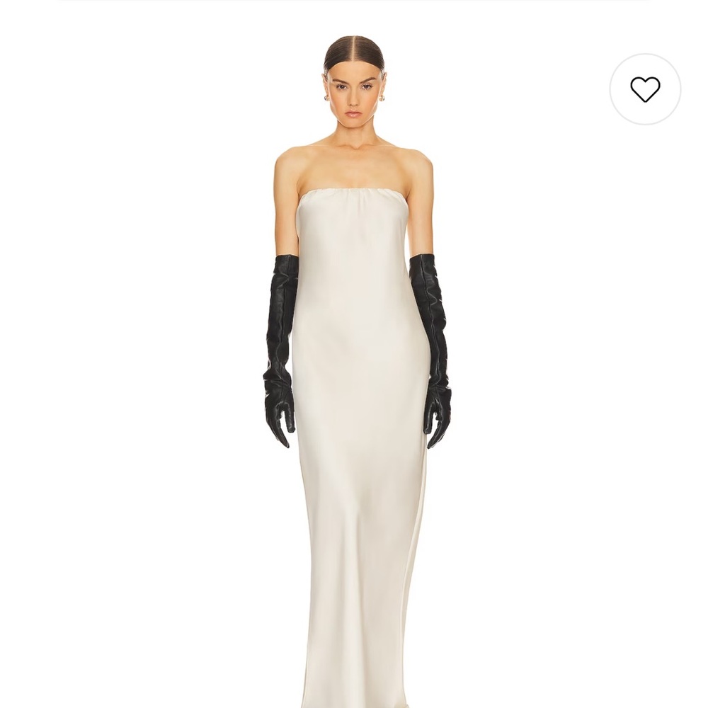 Lisette Column Maxi Dress in Ivory